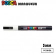 Marker pentru vopsea POSCA – vârf fin 1,2 mm în 4 culori