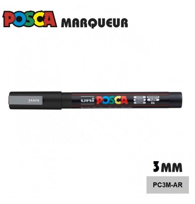 Marker pentru vopsea POSCA – vârf fin 1,2 mm în 4 culori