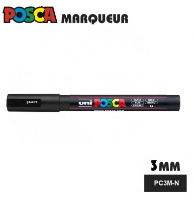 Marker pentru vopsea POSCA – vârf fin 1,2 mm în 4 culori