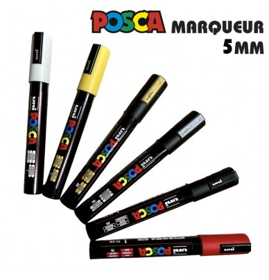 Marker de vopsea POSCA – vârf mediu 2mm