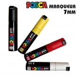 Marker pentru vopsea POSCA – pâslă cu vârf lat de 5 mm în 4 culori