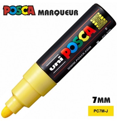 Marker pentru vopsea POSCA – pâslă cu vârf lat de 5 mm în 4 culori