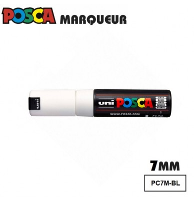 Marker pentru vopsea POSCA – pâslă cu vârf lat de 5 mm în 4 culori