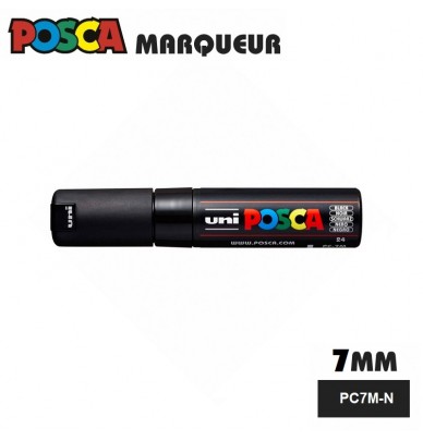 Marker pentru vopsea POSCA – pâslă cu vârf lat de 5 mm în 4 culori