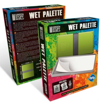 Kit complet Wet Palette și foi de reîncărcare