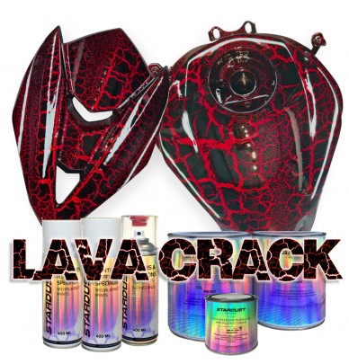 Kit complet pentru motociclete Lava Crack cu culoarea la alegere